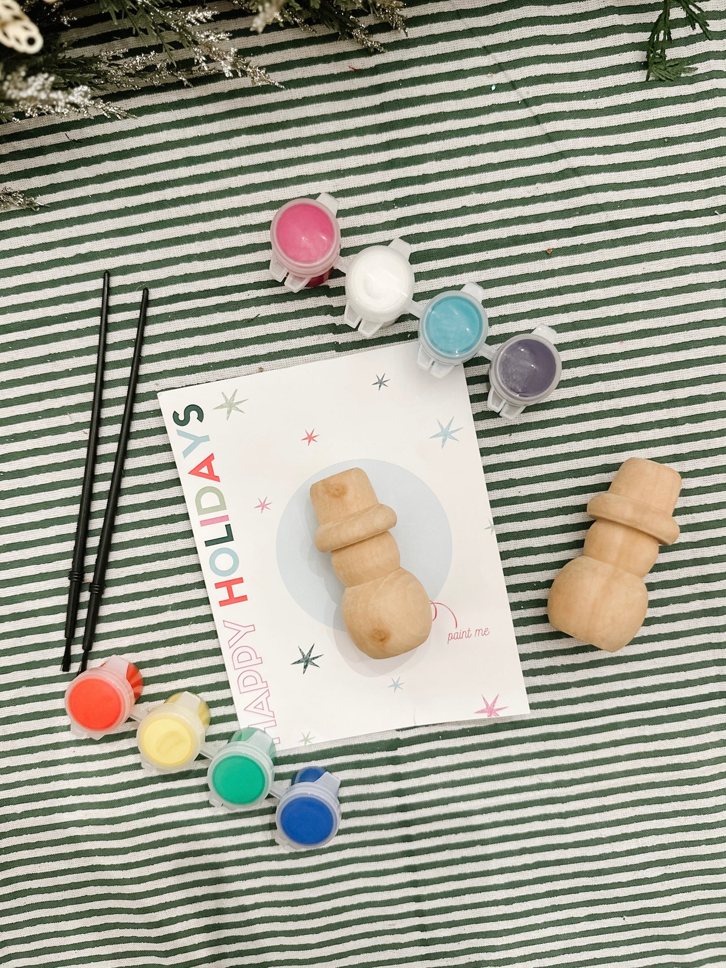 Happy Holidays Paint Kit