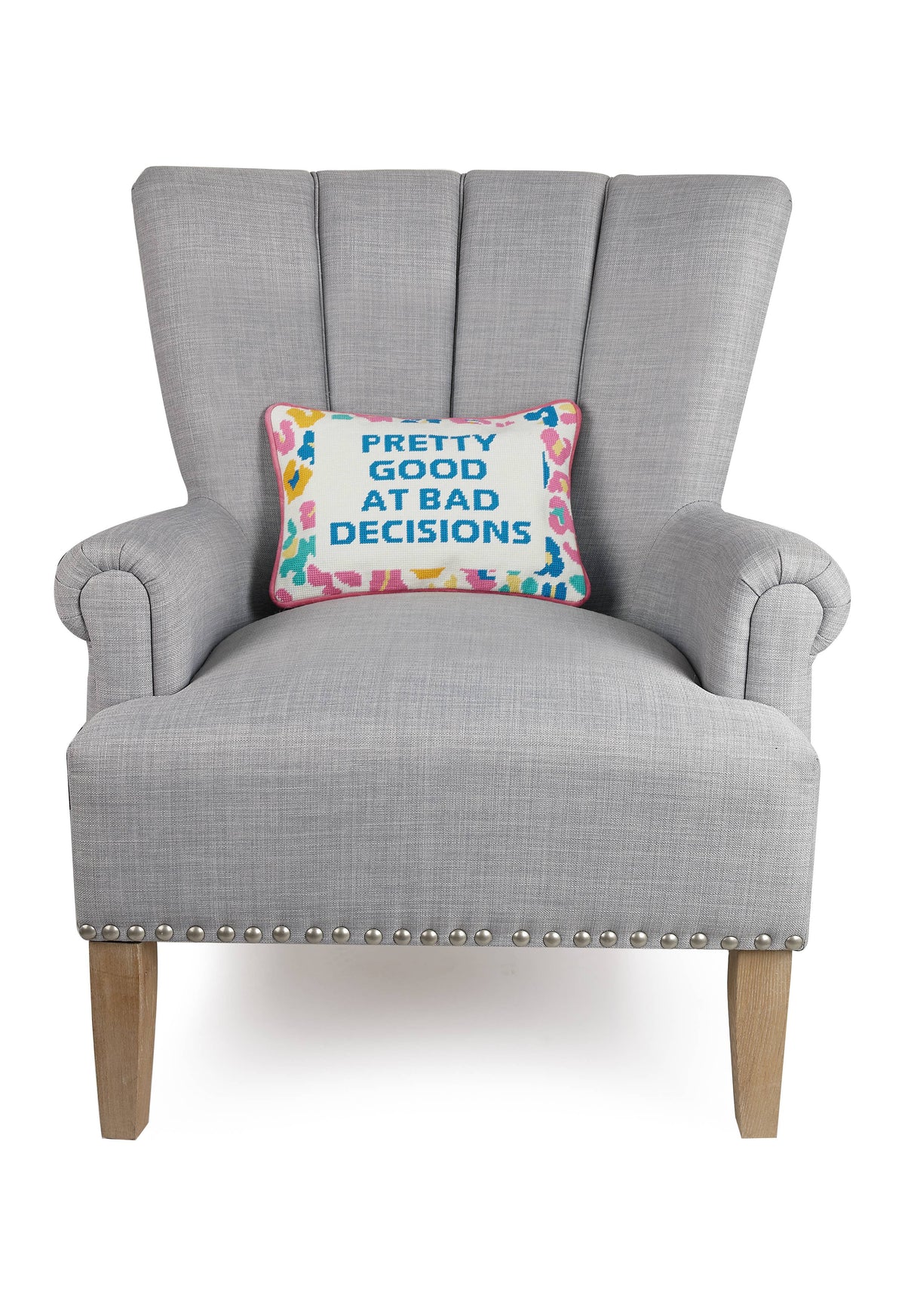 Pretty Good Needlepoint Pillow