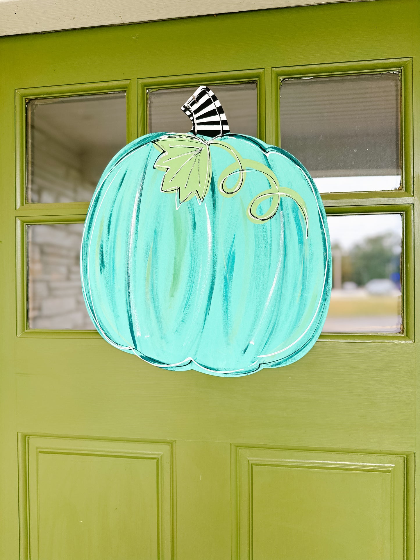 Pumpkin Door Hanger