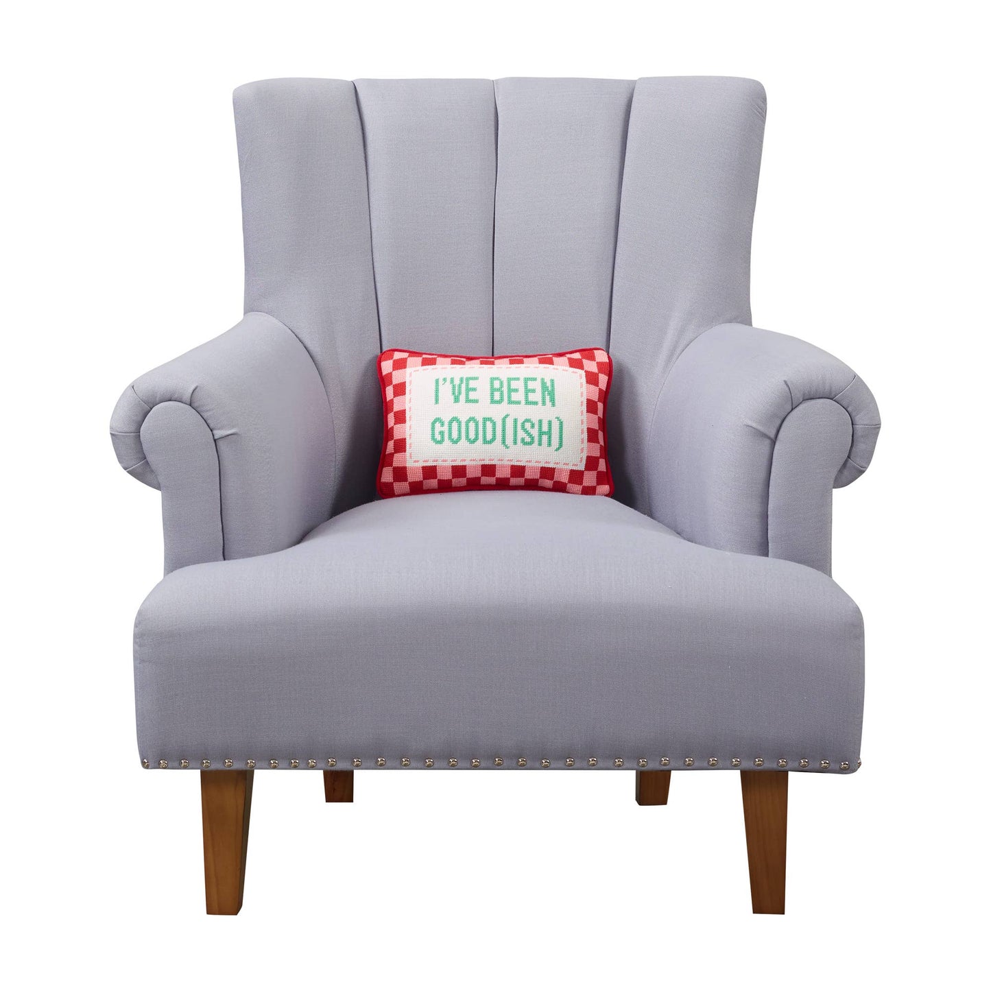 Been Good(Ish) Needlepoint Pillow